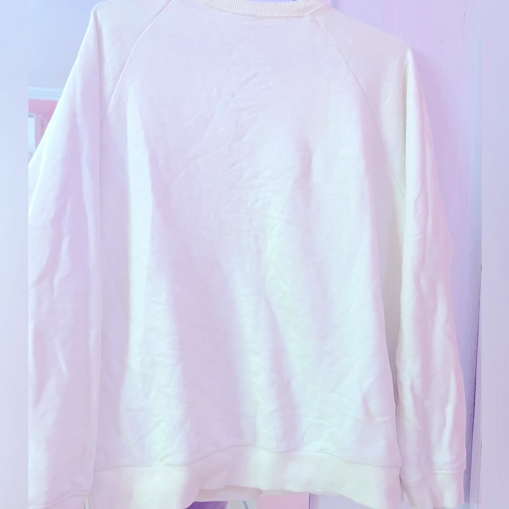 Embellished Zara Sweatshirt for 13-14 years old girls, in off white cream colour - Picture 6 of 6